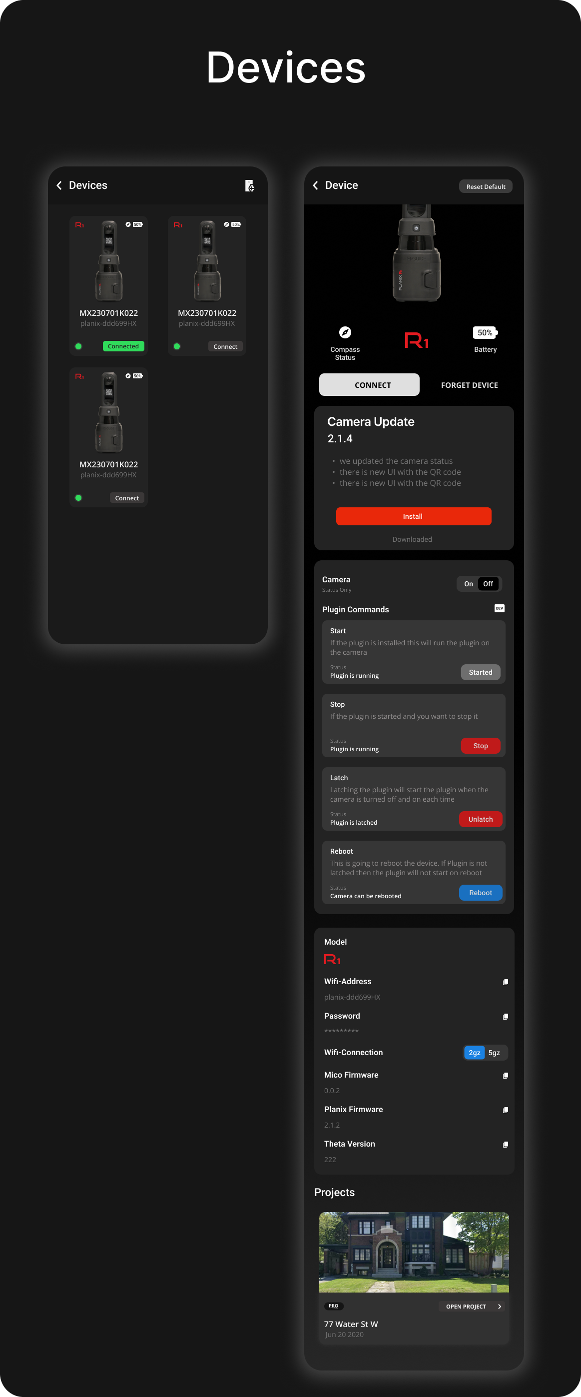 mobile app