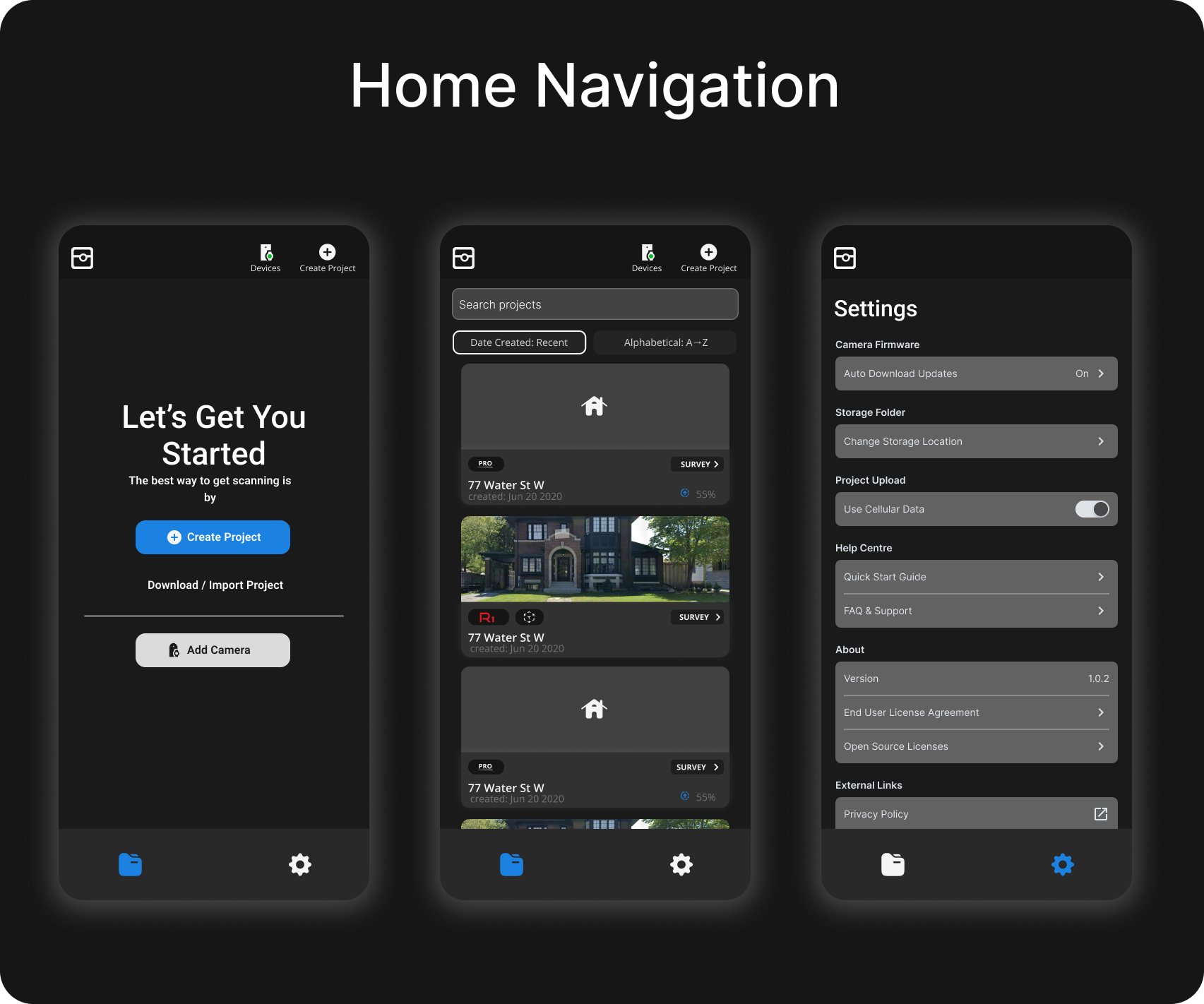 mobile app
